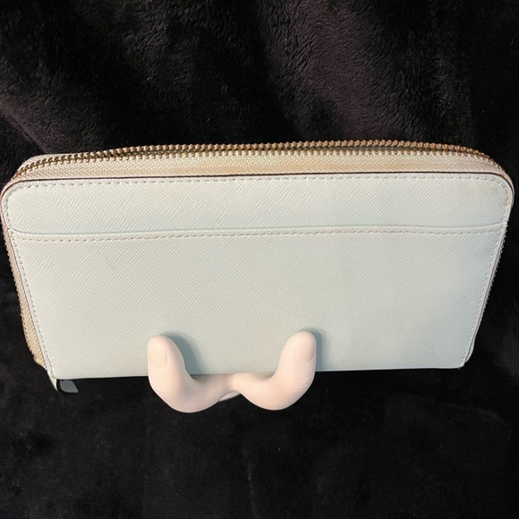 Kate Spade light blue wallet 6/10 - Picture 2 of 5